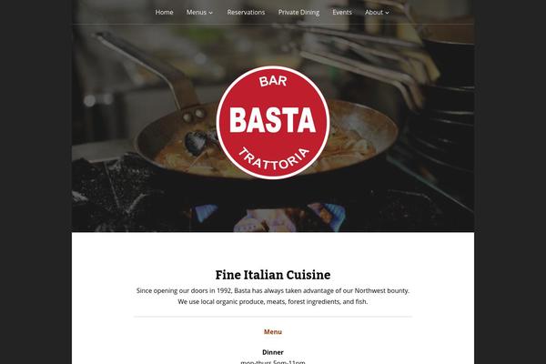 Padhang theme site design template sample