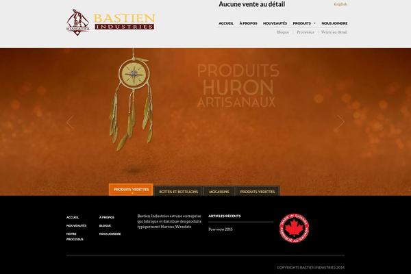 bastienindustries.ca site used The Retailer