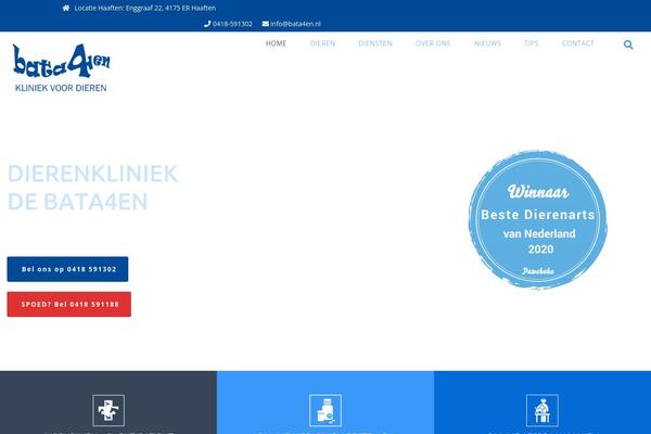 JupiterX theme site design template sample