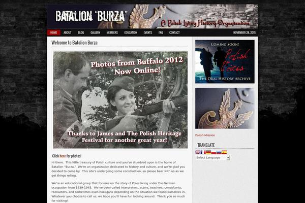 Tpl theme site design template sample