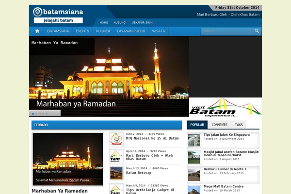 Kapro theme site design template sample