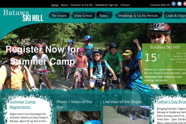 Site using Awesome-weather-pro plugin