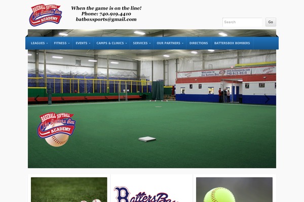NonProfit theme site design template sample