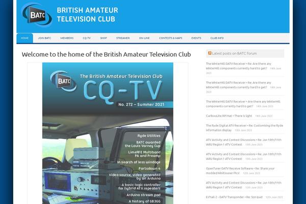 Iconic One theme site design template sample