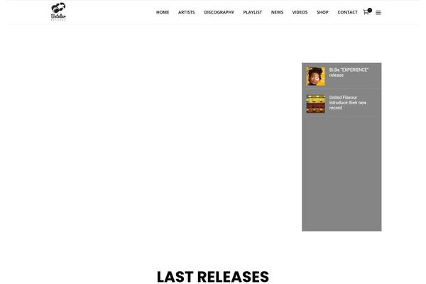 Shuffle theme site design template sample