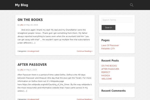 Slipstream theme site design template sample
