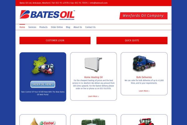 batesoil.com site used Bates-oil