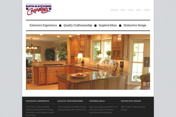 Adapt theme site design template sample