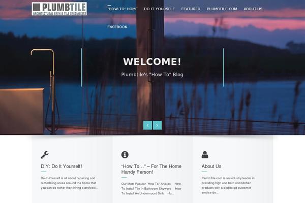 Square theme site design template sample