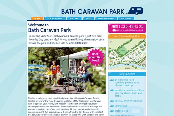 bathcaravanpark.com site used Bath
