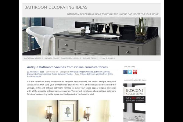 picolight theme site design template sample
