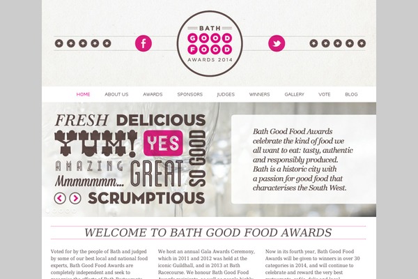 Enterprise theme site design template sample