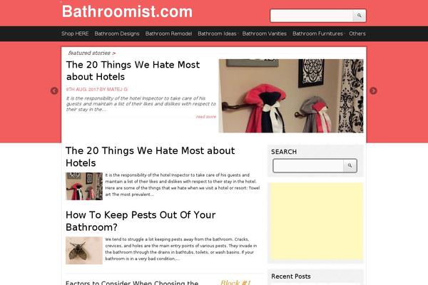 bathroom theme websites examples