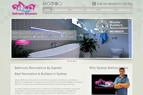 bathroomrenovators.net.au site used Sydneybathroom