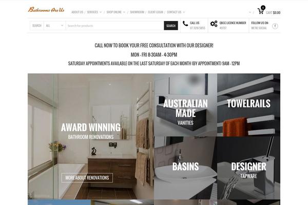 Mindig theme site design template sample