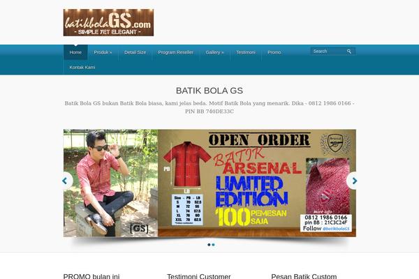 BizWay theme site design template sample