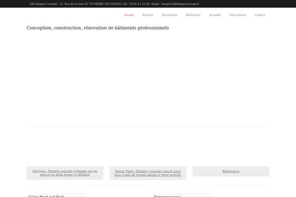 batiproconcept.fr site used Minamazechild