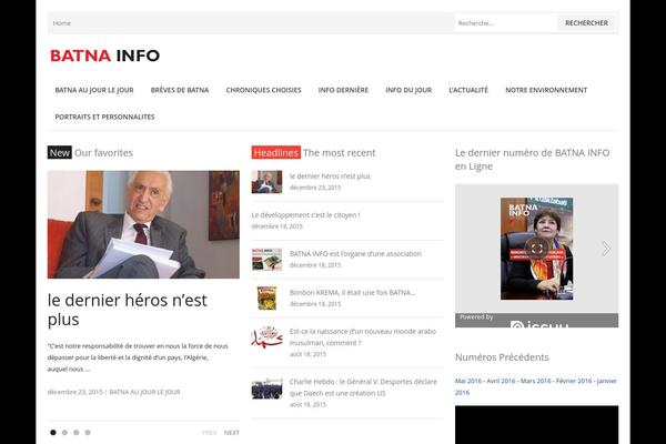 NewsPlus theme site design template sample