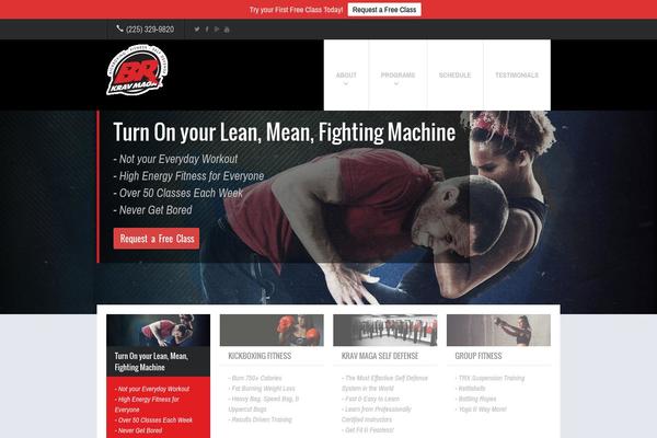 Fit Wp theme site design template sample
