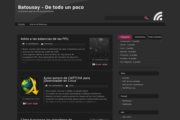 batousay.com site used Lunated