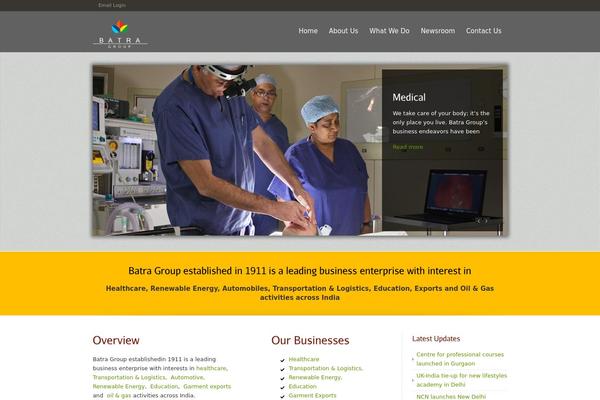 Strikon theme site design template sample