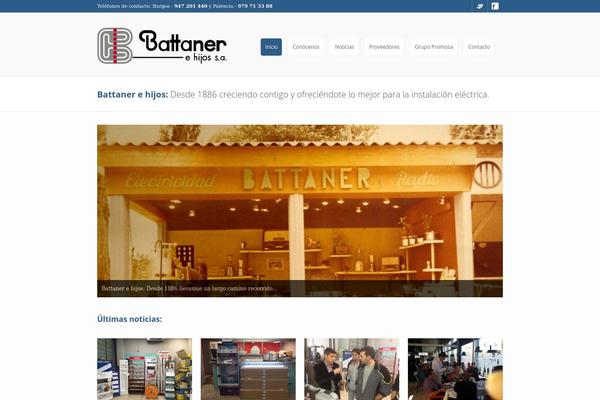 Commander theme site design template sample