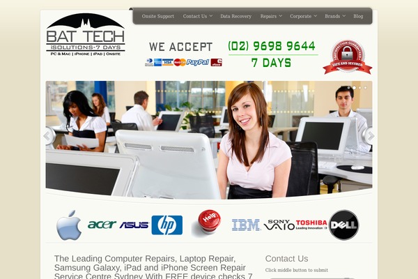 Unite theme site design template sample