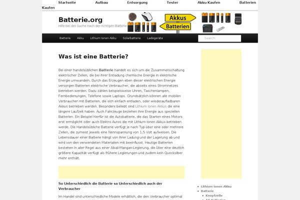 batterie.org site used Bestsellers
