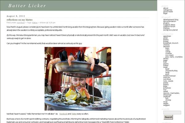 Classic theme site design template sample
