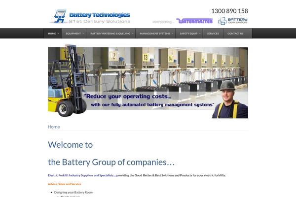Modernize theme site design template sample