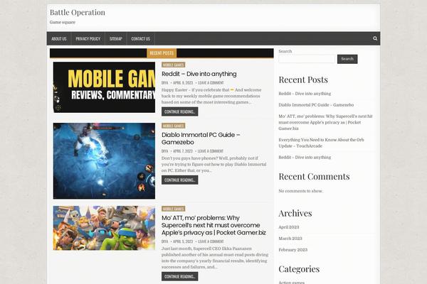neatmag theme websites examples