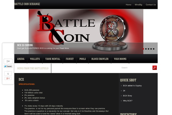 Tank theme site design template sample