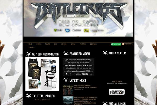 battlecrossmetal.com site used Lazarus