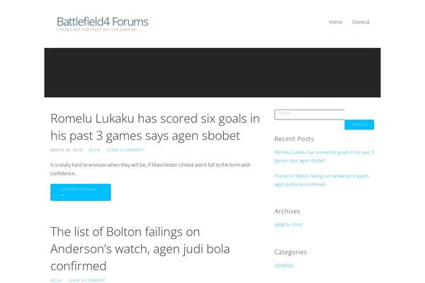 Ascension theme site design template sample