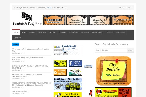 Nomad theme site design template sample