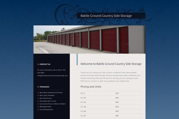 Dusk To Dawn theme site design template sample