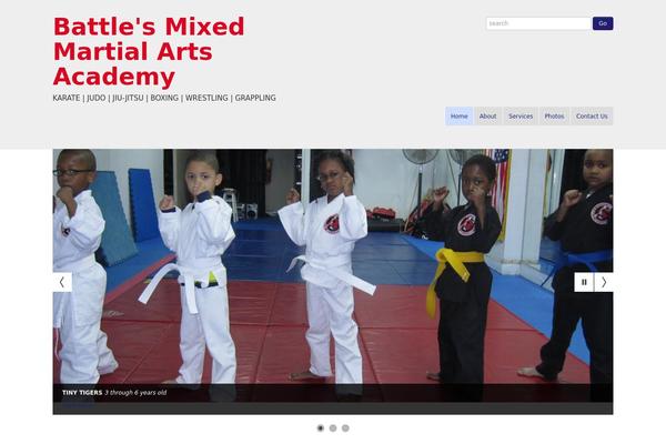 Cherry Framework theme site design template sample