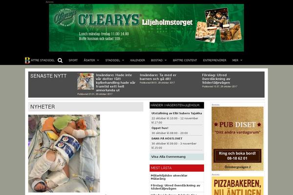 Site using WP Embed Facebook plugin