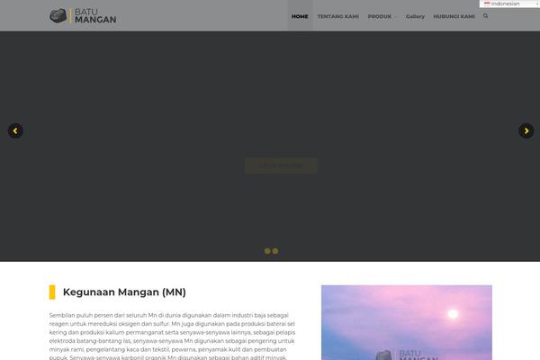 Highend theme site design template sample