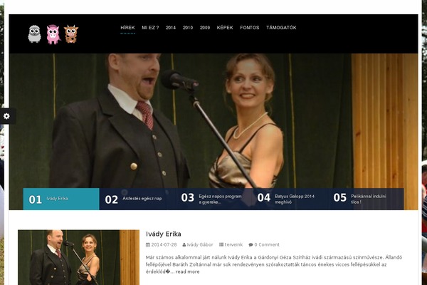 Westand theme site design template sample