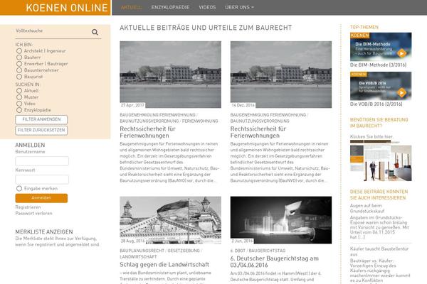 bauanwalt.de site used Baurecht-aw