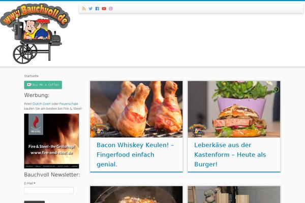 Customizr theme site design template sample