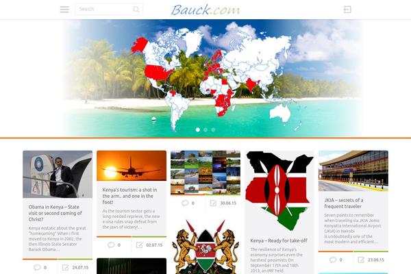 PinThis theme site design template sample