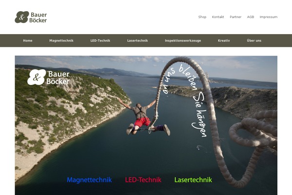 Vantage theme site design template sample