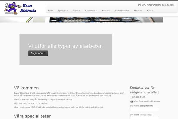 Customizr Pro theme site design template sample