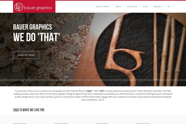 Senna theme site design template sample