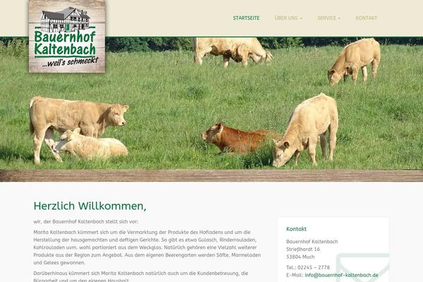 bauernhof-kaltenbach.de site used Theme992