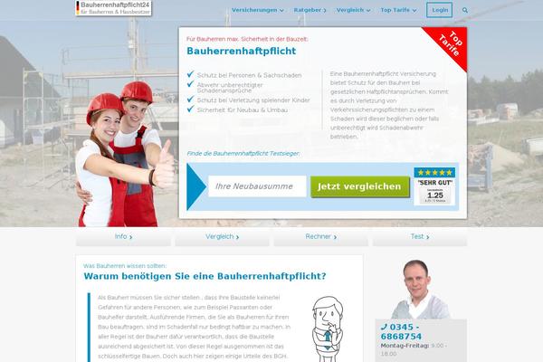 Enfold-child theme site design template sample