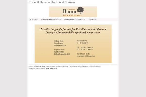 baum-recht-steuern.de site used L2