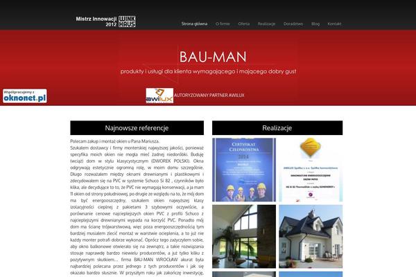Szablon theme site design template sample